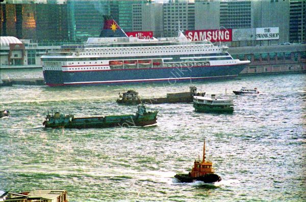 Boats, Victoria Harbour, Hong Kong